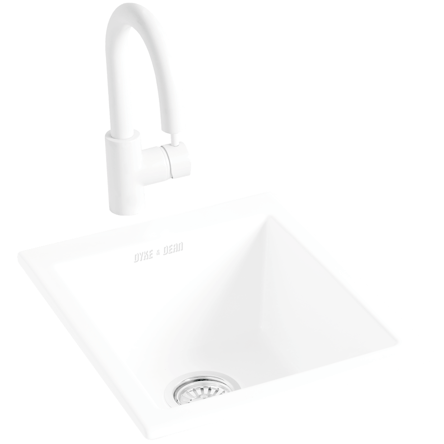 CERAMIC RECESSED SINK - DYKE & DEAN