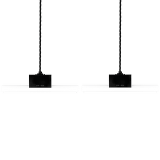 CHROME PEG TUBE PENDANT - DYKE & DEAN