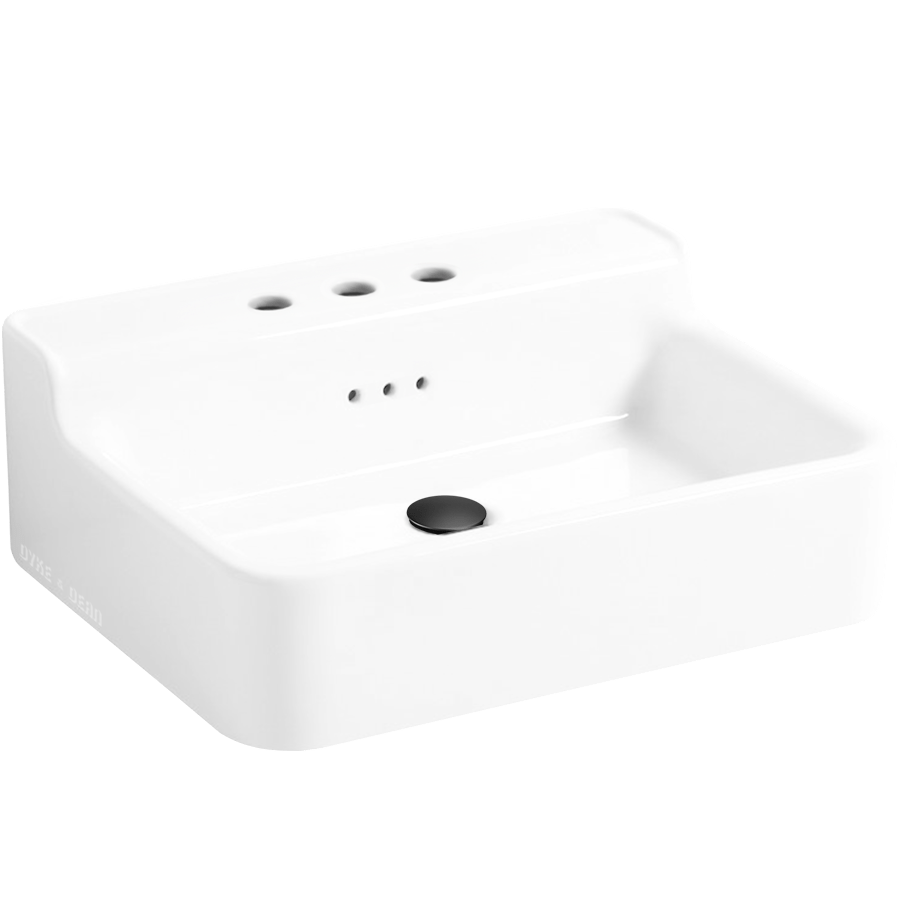 CLASSIC CERAMIC WALL & COUNTER SINK - DYKE & DEAN