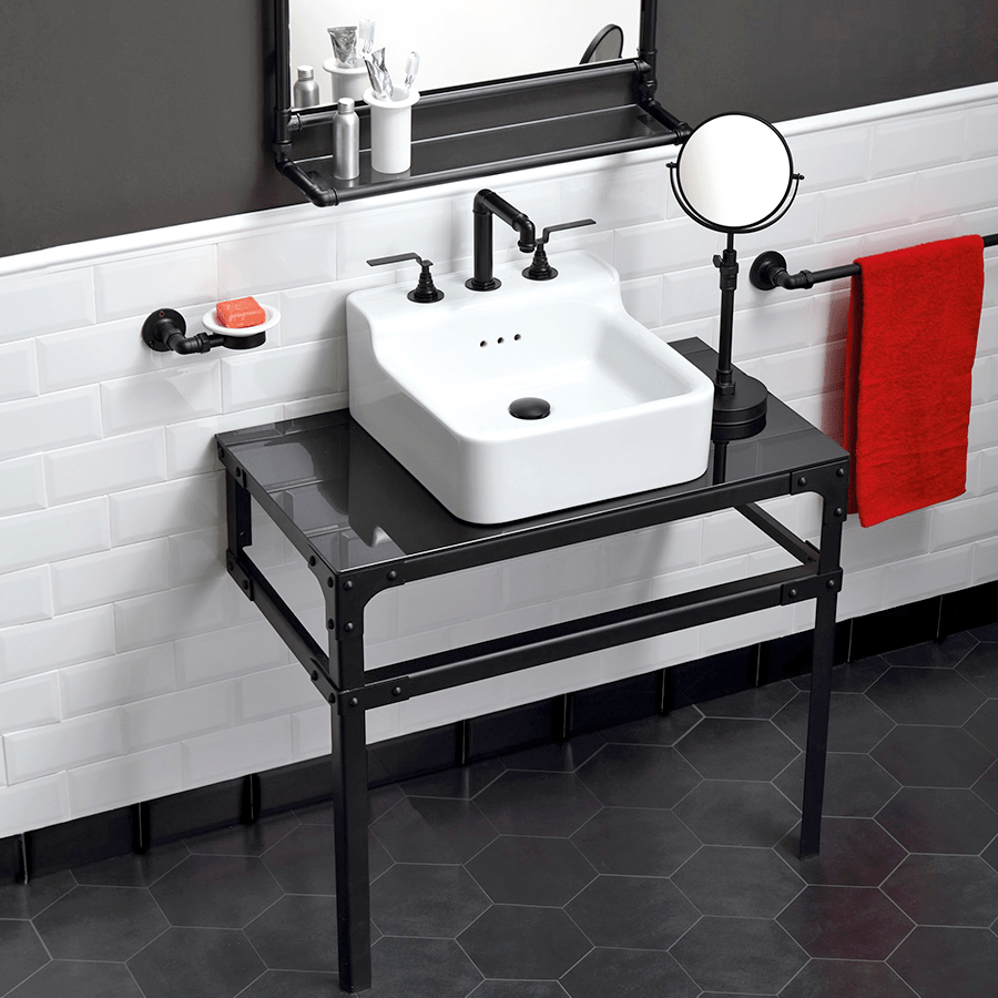 CLASSIC CERAMIC WALL & COUNTER SINK SMALL - DYKE & DEAN