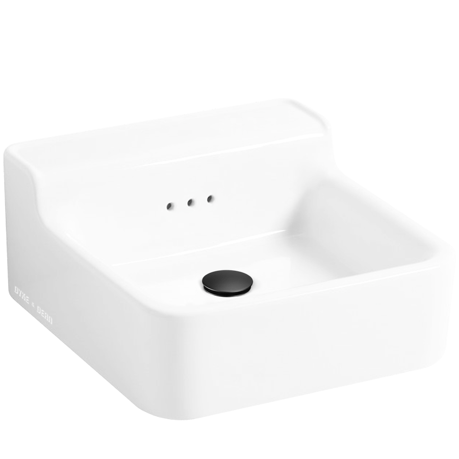 CLASSIC CERAMIC WALL & COUNTER SINK SMALL - DYKE & DEAN