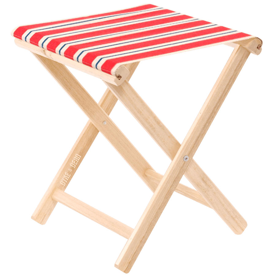 CLASSIC DIRECTOR STOOL STRIPED COLOURS - DYKE & DEAN