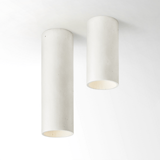 CONCRETE CYLINDER CEILING IVORY - DYKE & DEAN