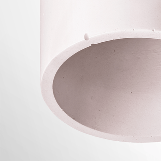 CONCRETE CYLINDER CEILING PINK - DYKE & DEAN