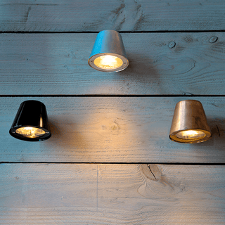 CONICAL WALL LIGHT BLACK - DYKE & DEAN