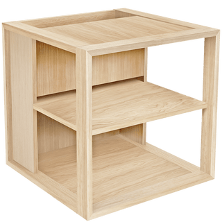 CUBE SIDE TABLE OAK - DYKE & DEAN