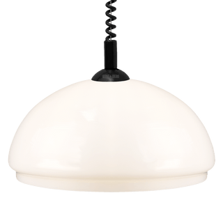 DOME OPALINE RETRACTABLE CORD LIGHT SMALL - DYKE & DEAN