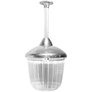 FIXED CEILING CAST LANTERN FROSTED - DYKE & DEAN