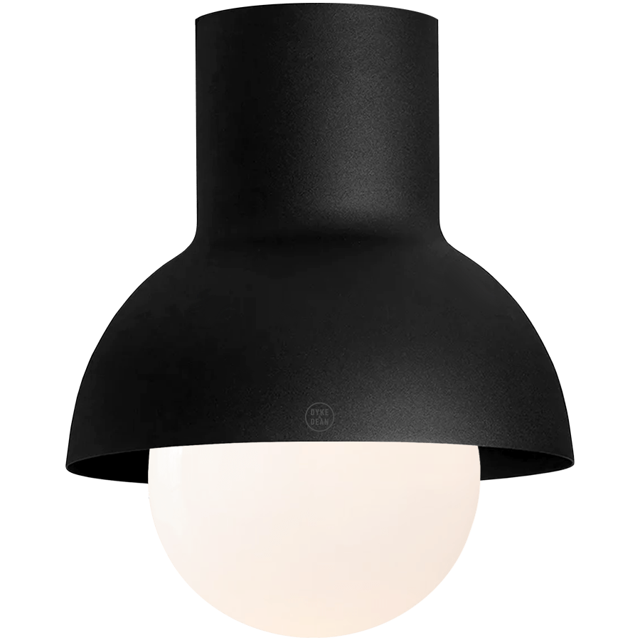 FIXED CEILING DOWN SHADE LIGHT MATT BLACK - DYKE & DEAN