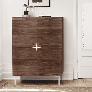 FLOP HIGHBOARD CABINET WALNUT - DYKE & DEAN