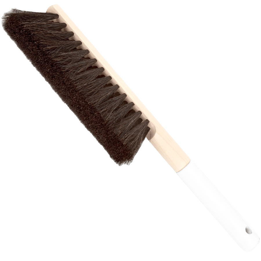 HANDMADE HORSEHAIR BRUSH WHITE HANDLE - DYKE & DEAN