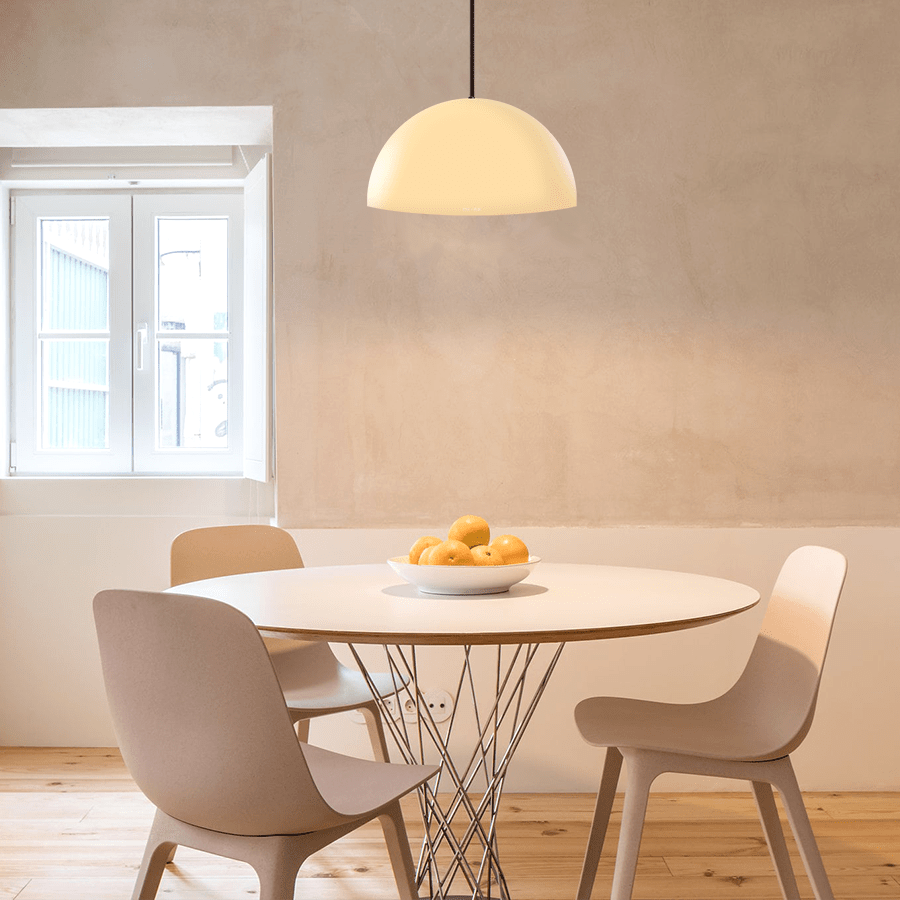 HEMISPHERE DOME PENDANT LIGHT BESPOKE COLOUR 300MM - DYKE & DEAN