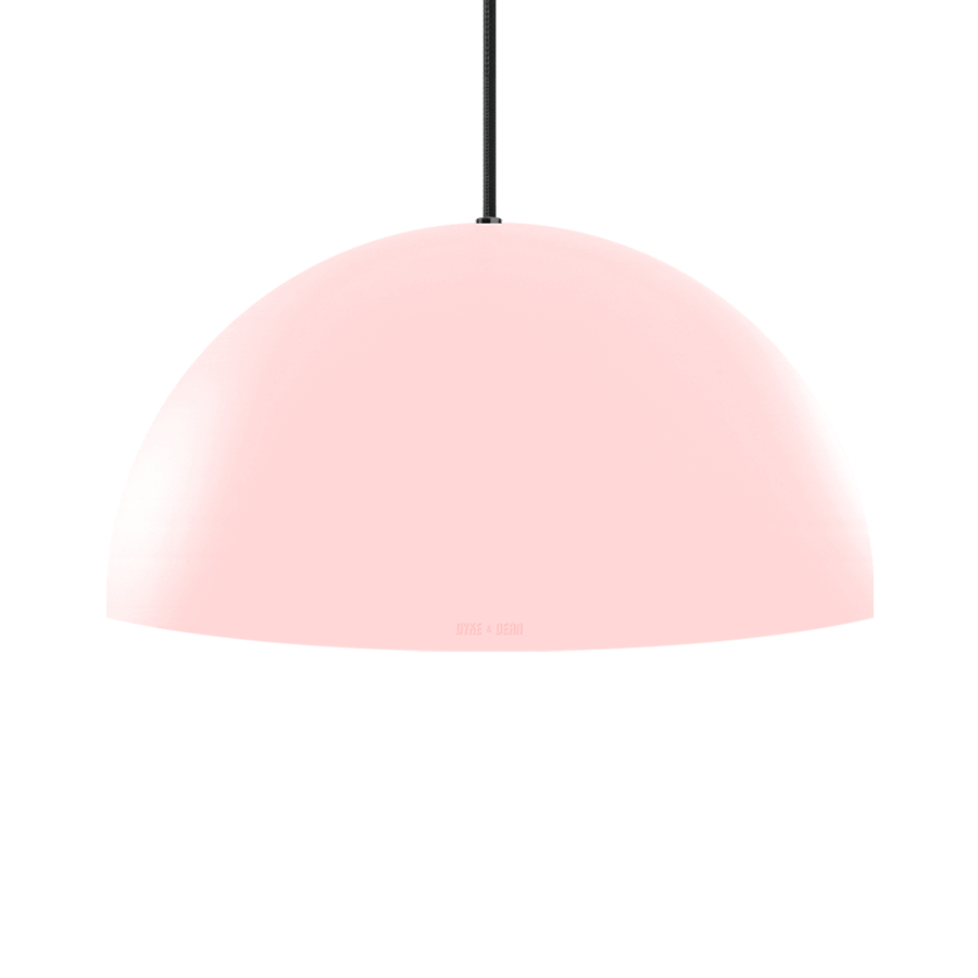 HEMISPHERE DOME PENDANT LIGHT BESPOKE COLOUR 300MM - DYKE & DEAN