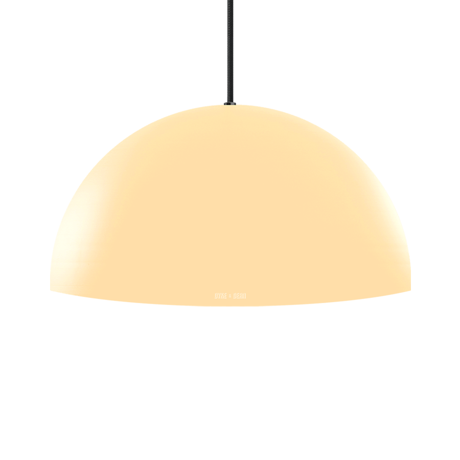 HEMISPHERE DOME PENDANT LIGHT BESPOKE COLOUR 300MM - DYKE & DEAN