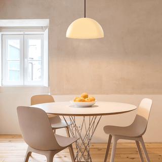 HEMISPHERE DOME PENDANT LIGHT BESPOKE COLOUR 500MM - DYKE & DEAN