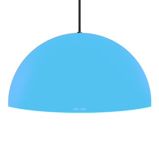 HEMISPHERE DOME PENDANT LIGHT BESPOKE COLOUR 500MM - DYKE & DEAN