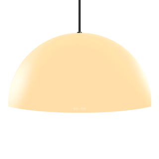 HEMISPHERE DOME PENDANT LIGHT BESPOKE COLOUR 500MM - DYKE & DEAN