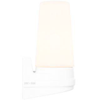 IFO ELECTRIC SINGLE PORCELAIN WALL LIGHT WHITE - DYKE & DEAN