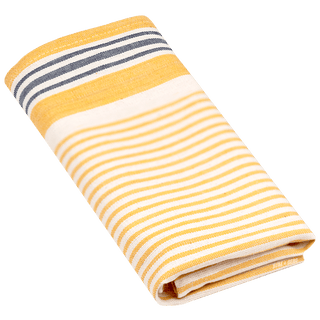 KITCHEN CLOTH YELLOW & NAVY - DYKE & DEAN