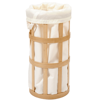 LAUNDRY BASKET NATURAL OAK - DYKE & DEAN