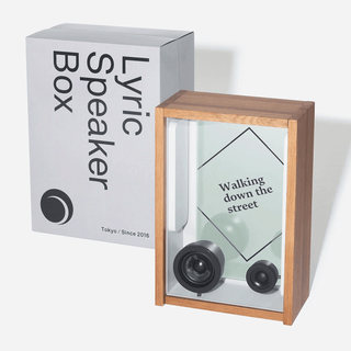 LYRIC SPEAKER BOX - KARIMOKU - DYKE & DEAN