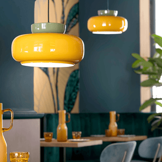 MARACANÀ CERAMIC PENDANT SHADE LAMP - DYKE & DEAN