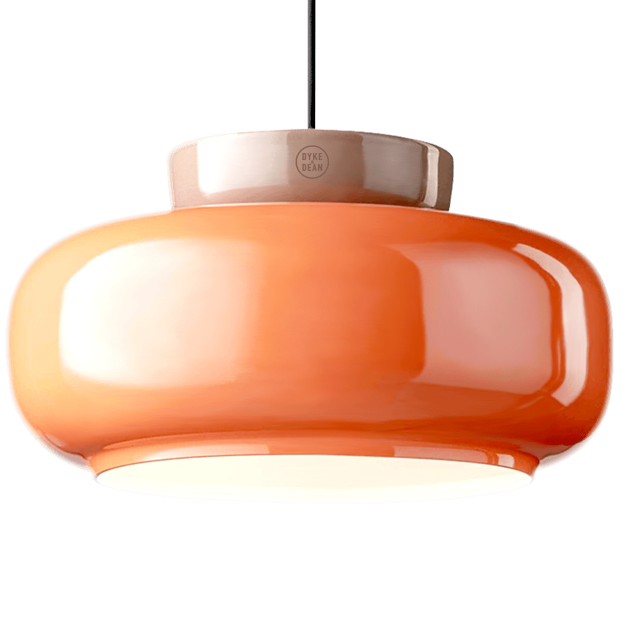 MARACANÀ CERAMIC PENDANT SHADE LAMP - DYKE & DEAN