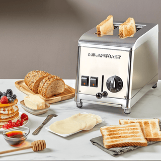 MILAN 2 SLOT TOASTER CHROME - DYKE & DEAN