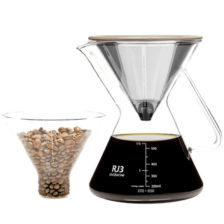 OVALWARE RJ3 POUR OVER COFFEE MAKER SET - DYKE & DEAN