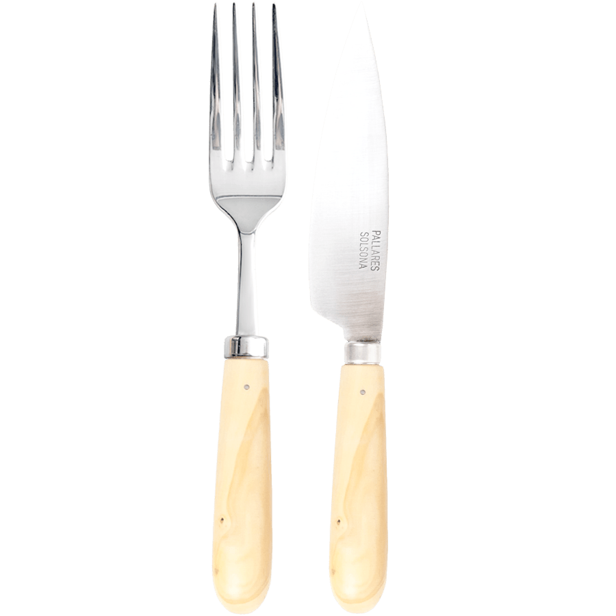 PALLARES BOXWOOD TRADITIONAL KITCHEN FORK - DYKE & DEAN