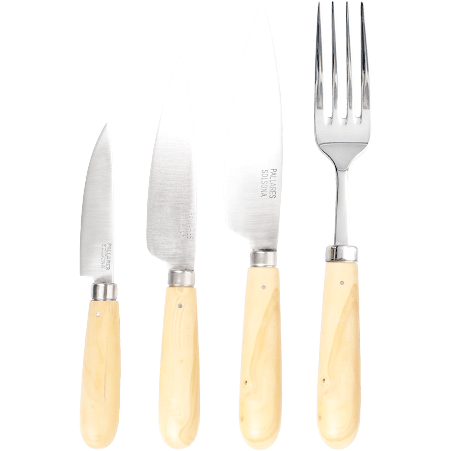 PALLARES BOXWOOD TRADITIONAL KITCHEN FORK - DYKE & DEAN