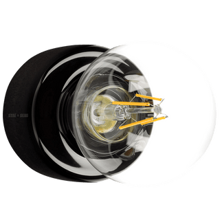 PORCELAIN ROTO WALL & CEILING LAMP - DYKE & DEAN