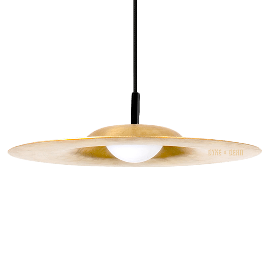 RAW BRASS PENDANT LAMP - DYKE & DEAN