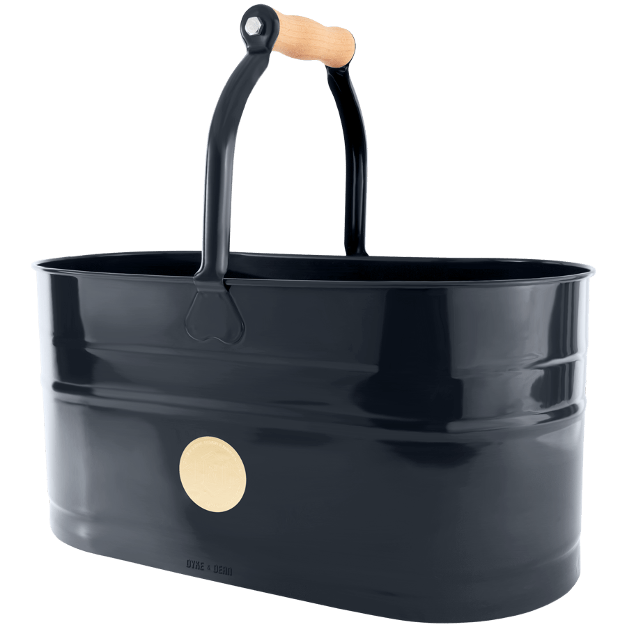 UTILITY BUCKET WOODEN HANDLE BLUE - DYKE & DEAN