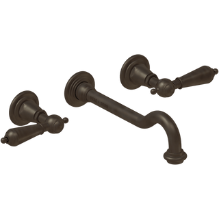 WALL MOUNTED SPOUT DROP LEVER TAPS - DYKE & DEAN