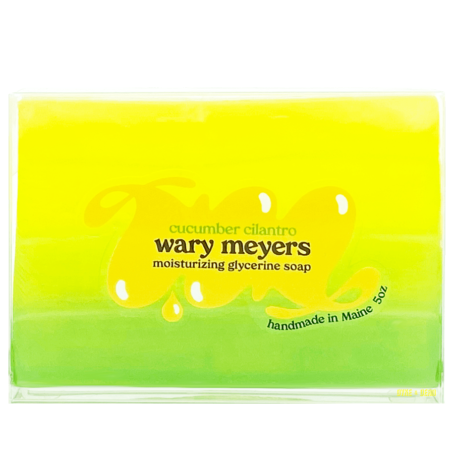 WARY MEYERS CUCUMBER CILANTRO BAR SOAP - DYKE & DEAN