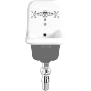 WASH BASIN CROSS HANDLE TAPS - DYKE & DEAN