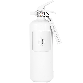 WHITE 2KG CLASSIC FIRE EXTINGUISHER - DYKE & DEAN