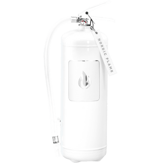 WHITE 6KG CLASSIC FIRE EXTINGUISHER - DYKE & DEAN