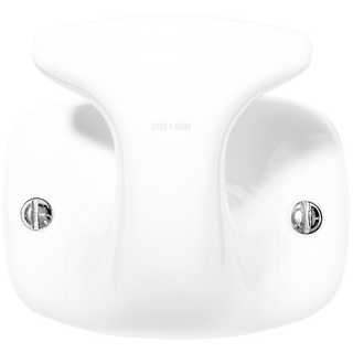 WHITE PORCELAIN ROBE HOOK - DYKE & DEAN