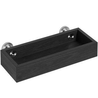 WIREWORKS TRAY SHELF 228 DARK OAK - DYKE & DEAN