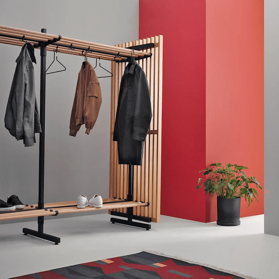 WOODEN CLOTHING HANGER - DYKE & DEAN